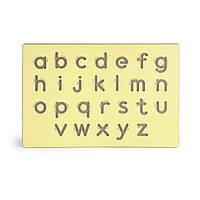 Деревянная доска Написание строчных букв Viga Toys 50858 английский, Toyman