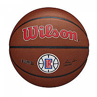Мяч баскетбольный Wilson NBA TEAM ALLIANCE BSKT LA CLIPPERS 295 SZ7 IB, код: 7815276