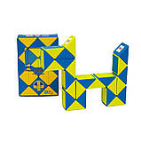 Головоломка "Змійка синьо-жовта" Smart Cube SCU024, Toyman, фото 2