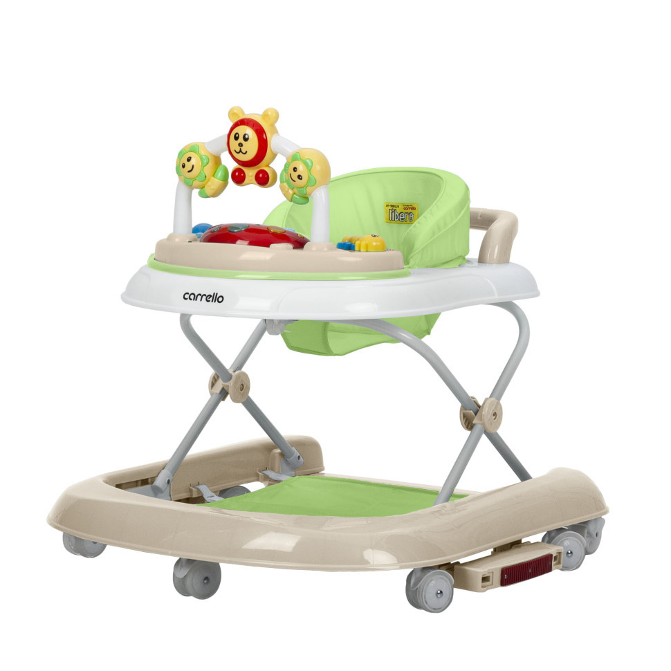 Ходунки дитячі CARRELLO Libero CRL-9602/3 Green 3 в 1, Toyman