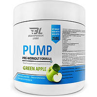 Комплекс до тренировки Bodyperson Labs Pre-Workout Formula 250 g 16 servings Green Apple MN, код: 7912230