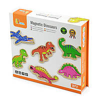 Набор магнитов Динозавры Viga Toys 50289, 20 штук, Toyman