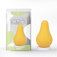 Вібростимулятор для жінок у формі стиглої груші Juicy Pear Yellow Cnt ZZ, код: 8176166