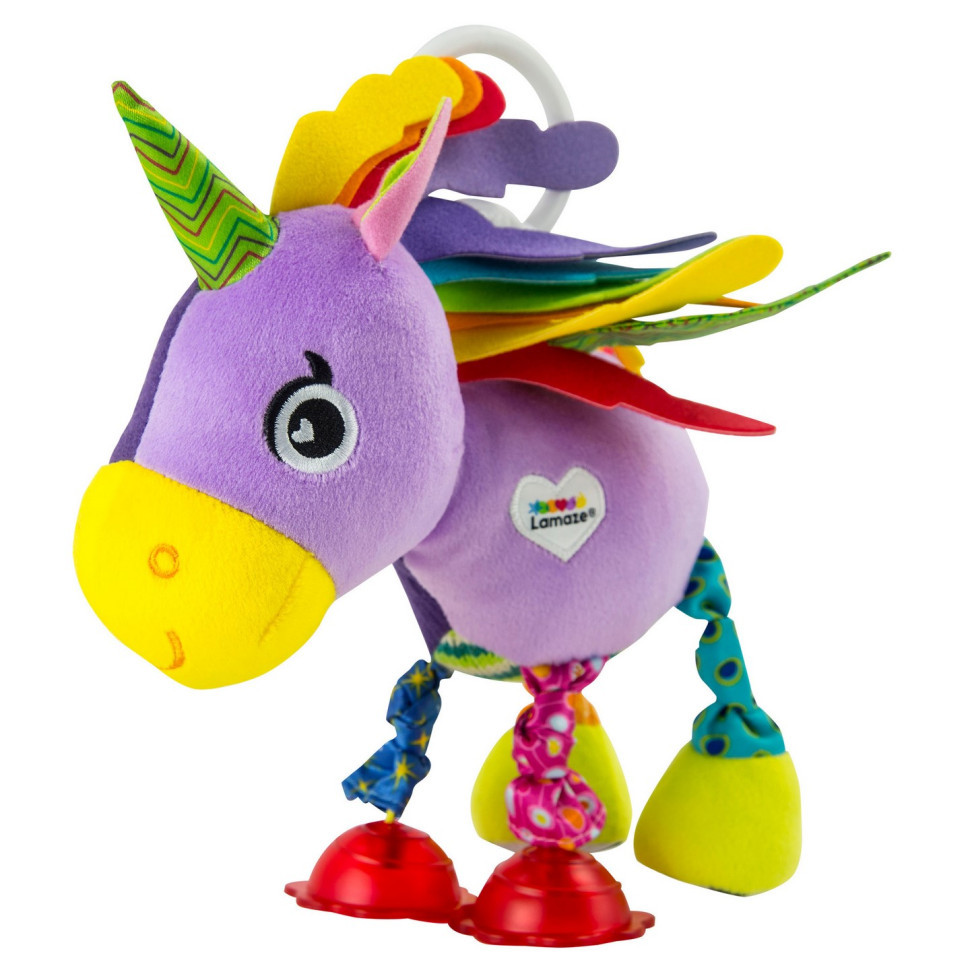 М'яка іграшка-підвіска Єдиноріг Lamaze L27561 шарудить, Toyman