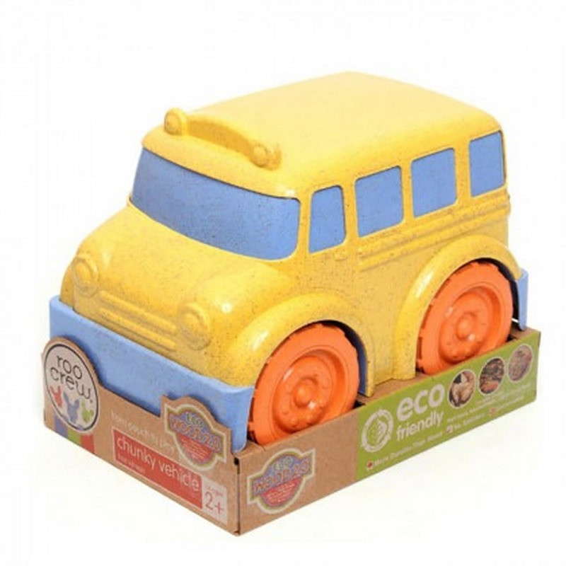 Дитяча іграшка автобус Roo Crew 58001-1 жовтий, Toyman