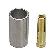 Роз'єм обтискний N type Female (мама) на кабель RG58 RG142 RG223 LMR-195 SYV50-3 3D-FB коннектор N типу гніздо, фото 6