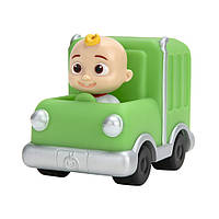 Машинка CoComelon Mini Vehicles Green Trash Truck Зеленый мусоровоз CMW0014, Toyman