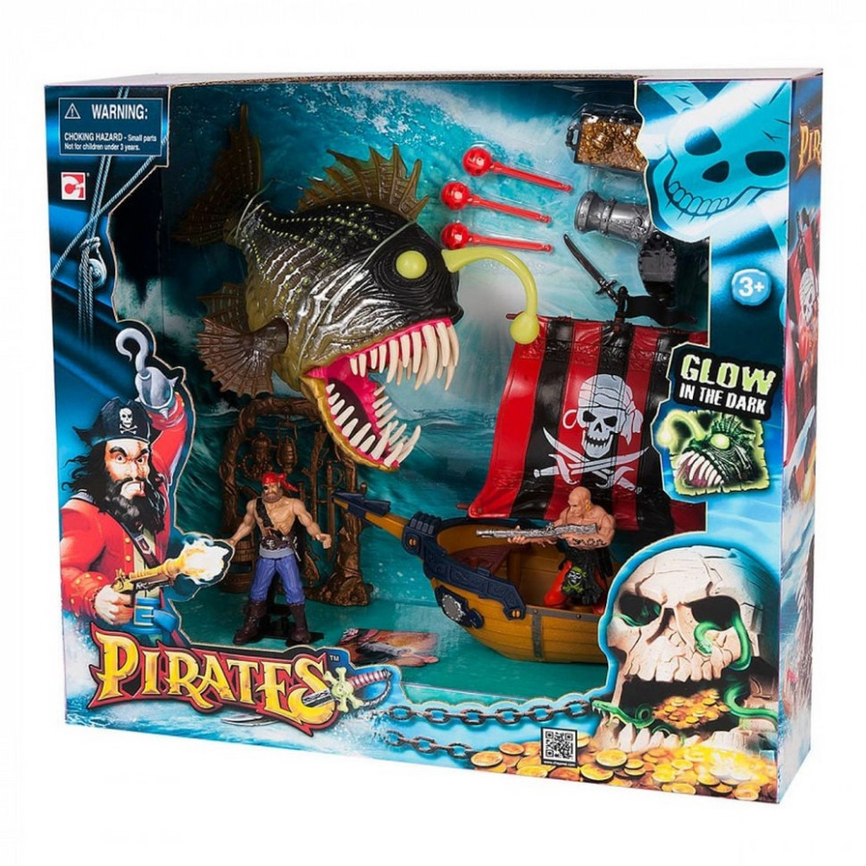 Ігровий набір "Пірати" Pirates 505206 Black Devil Anglerfish, Toyman