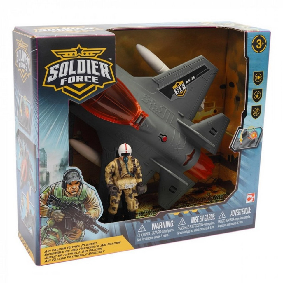 Ігровий набір "Солдати" Chap Mеi 545104 AIR FALCON PATROL, Toyman