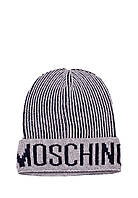 Мужская шапка Moschino 60051 Серая (2900056551014) MN, код: 1452772