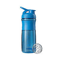 Шейкер спортивный (бутылка) SportMixer Flip BlenderBottle SM 28oz Cyan, 820 мл, Toyman