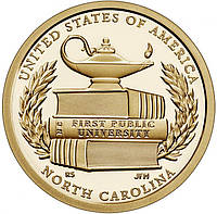США 1 доллар 2021 Инновации, Северная Каролина, Инновации в высшем образовании (hub_tmloc3) IB, код: 7471922