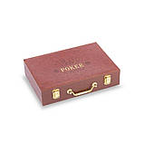 Настільна гра "Покер" Bambi LasVegas 200 фішок, 5 кубиків, фішка дилера, Toyman, фото 2