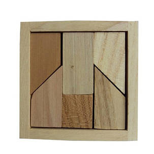 Дерев'яна головоломка Крути Верть Чикаго мала 4х6х6 см (nevg-0010) IB, код: 119439, фото 2