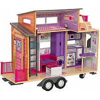 Кукольный домик прицеп Teeny House KidKraft 65948 с аксессуарами, Toyman