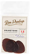 Медиаторы Dunlop 514P1.3 Primetone Semi Round Grip Player's Pack 1.3 mm (3 шт.) KS, код: 6555725