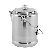 Кофеварка туристическая Adventure Coffee Pot (680197) Easy Camp 928361, 1.4 л, Silver, Toyman