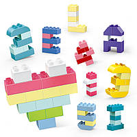 Детский конструктор "Большие блоки" Интересные цифры BanBao ЕТ982, 80 деталей, Toyman