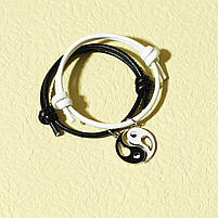 Парні браслети для друзів на руку зі східною тематикою Інь-Янь з довжиною від 14 до 30 см 28047, фото 9