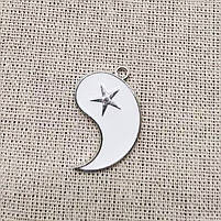 Парні браслети для друзів Прикраси для закоханих. Браслети інь янь для двох, фото 8