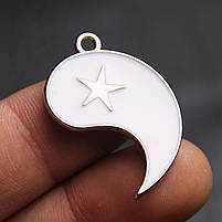 Парні браслети для друзів Прикраси для закоханих. Браслети інь янь для двох, фото 10