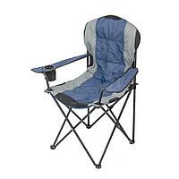 Кресло портативное Турист NR-34 Nerest 4820211100506_1, серый с синим, Toyman