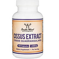 Комплекс для суставов Double Wood Supplements Cissus Quadrangularis Extract 1000 mg 2 caps pe ZZ, код: 8314952