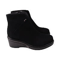 Ботинки женские Oeego черные натуральная замша 185-24ZHC 36 KS, код: 8333438