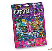 Набор для креативного творчества CRYSTAL MOSAIC KIDS Золушка MiC (CRMk-01-06) KS, код: 2318512