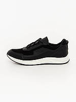 Кожаные кроссовки для мальчика 34 черный Yuki ЦБ-00185414 GL, код: 8425229