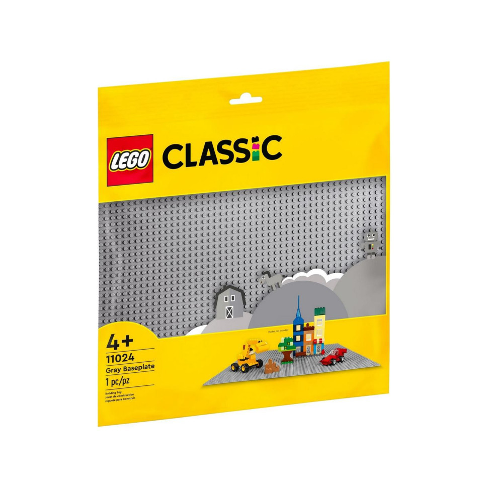 Конструктор LEGO Classic Базова пластина сірого кольору 11024, Toyman