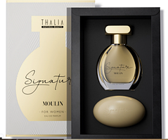 Жіночий парфумерний набір EDP+мило Moulin THALIA Signature, 50 мл+100 г