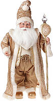 Фигура Santa с посохом 71 см золото Bona DP43000 GL, код: 6869655