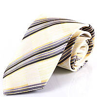 Краватка шовкова жовто-чорна стандартна Schönau- 90 KS, код: 7764107