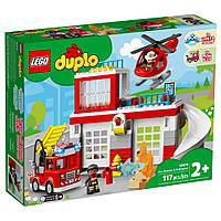 Конструктор LEGO DUPLO Пожарная часть и вертолёт 10970, Toyman