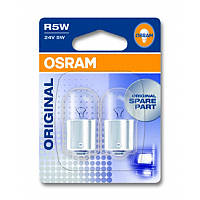 Автолампа ук. OSRAM 5627-02B R5W 24V BA15s 10X2 Blister IB, код: 6720696