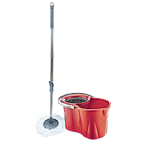 Набор для уборки 19л Planet Spin Mop Classic красный KS, код: 2312748