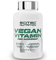 Витаминно-минеральный комплекс для спорта Scitec Nutrition Vegan Vitamin 60 Tabs ZZ, код: 7778315