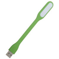Лампа USB Optima LED, гибкая, 2 шт, зеленый (UL-001-GR2) KZZ