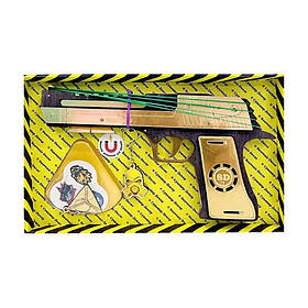 Зібрана модель Резинкостріл "DESERT EAGLE" Сувенір-Декор DE-B-B, BLACK , Toyman