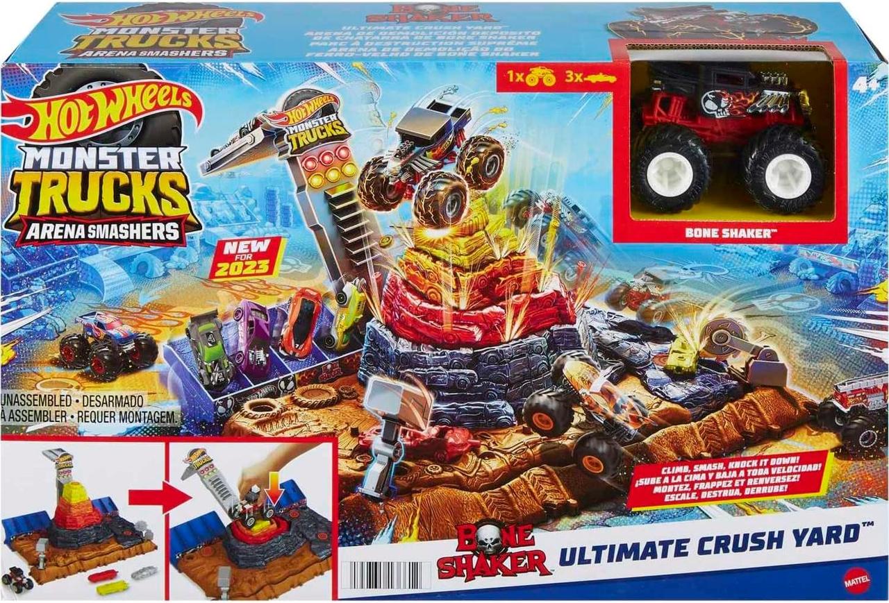 Ігровий набір Hot Wheels Тренувальна арена Неймовірна аварія HNB96