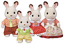 Sylvanian Families Сім'я Шоколадних кроликів Calico Critters CC2028, фото 3