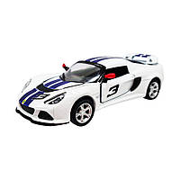 Инерционная машинка Kinsmart KT5361WF металлическая, 1:32 Белый, Toyman