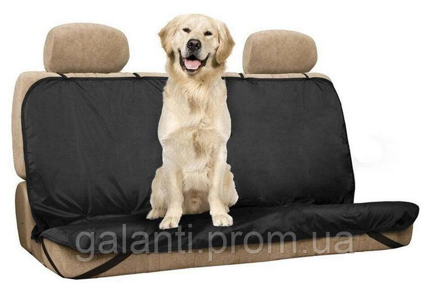 Підстилка чохол на автомобільне сидіння для хатніх тварин Pet Zoom Loungee Auto Чорний GL, код: 8071847