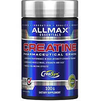Креатин моногидрат AllMax Nutrition Creatine Pharmaceutical Grade 100 g 20 servings Unflavo KS, код: 7911190