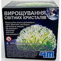 Набор для выращивания светящихся кристаллов 4M 00-03918/EU/ML серия Crystal Growing, Toyman