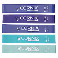 Резинки для фитнеса Mini Power Band Cornix XR-0047, 1-20 кг, Toyman