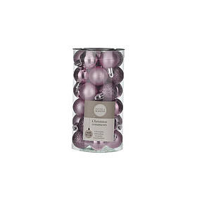 Ялинкові пластикові кульки House of Seasons 8720362101604 комплект 30 шт, 3 см, Toyman