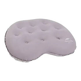 Подушка надувна бесшумна CNH22DZ011 Naturehike 6927595714782, бузковий, Toyman