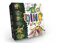 Набор креативного творчества Dino Fantasy 18 элементов рус Dankotoys (DF-01-01) GL, код: 2325002